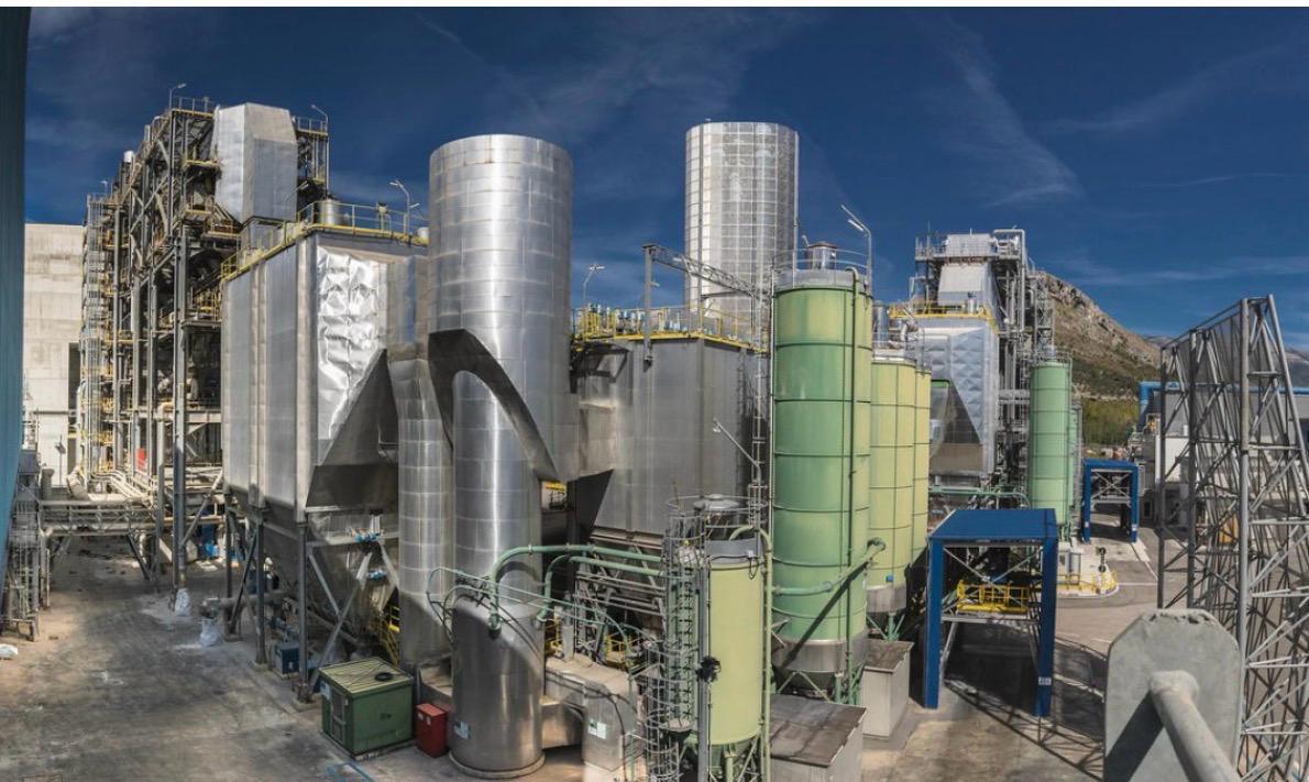 Recovery Works industrial plant